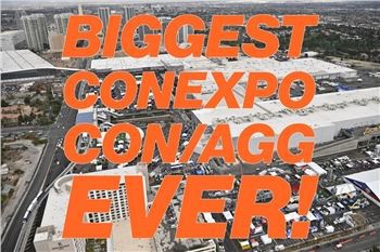 CONEXPO-CON/AGG 2023 STEHT FÜR DIE BISHER GRÖSSTE MESSE